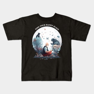 Find your Happy place | Mindfulness T-shirt Kids T-Shirt